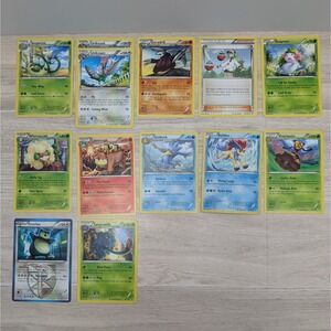 Pokemon TCG Lot 13x Black & White Era Cards N Shaymin Keldeo Serperior